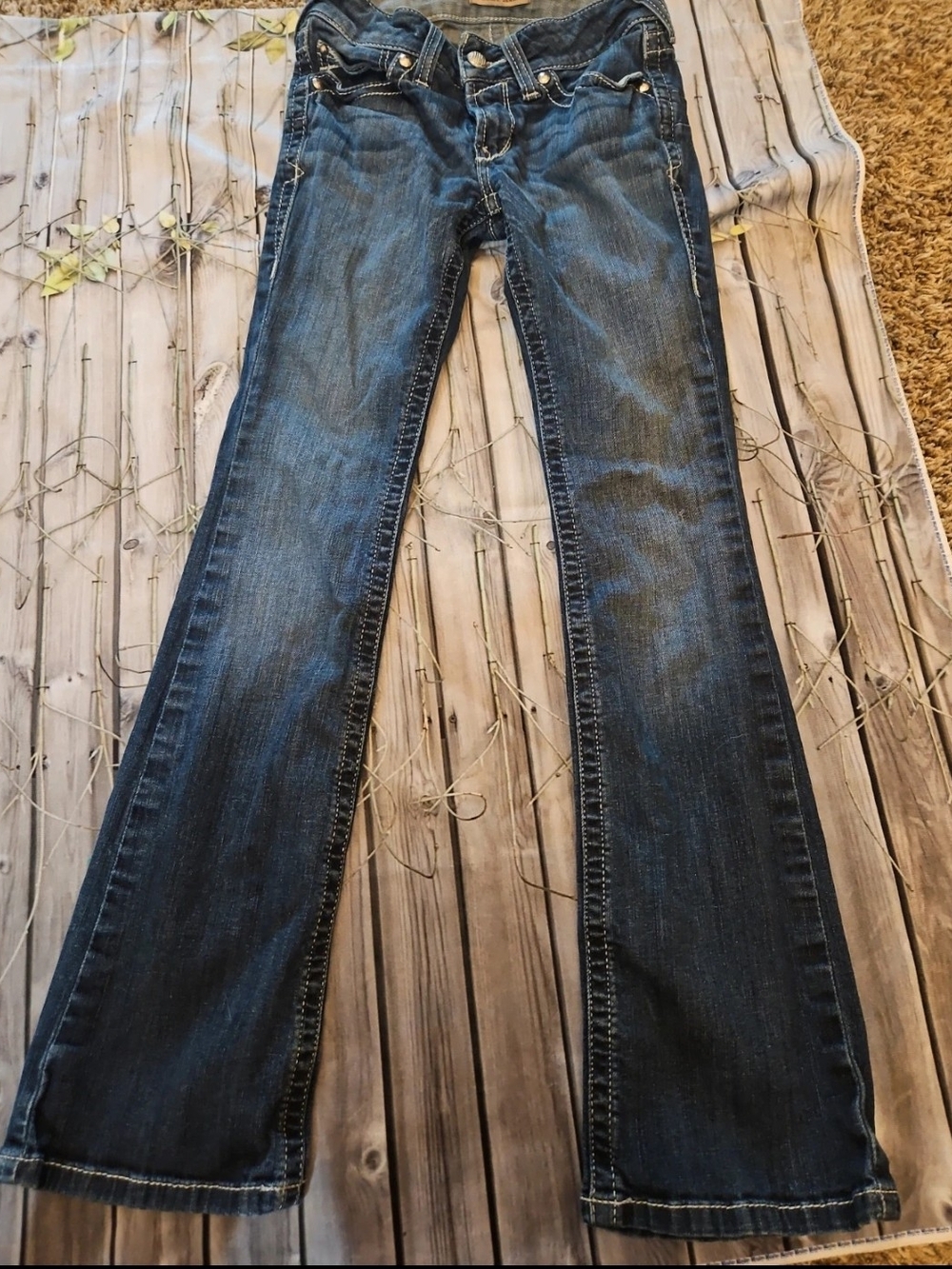 Ariat Dark Blue Flare Jeans